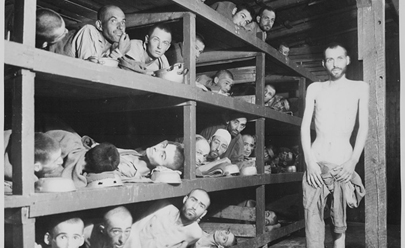 Elie Wiesel in Buchenwald
