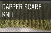 Pattern 8 - Dapper Scarf