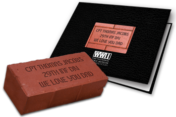 Road to Victory Commemorative Brick and Book Package
