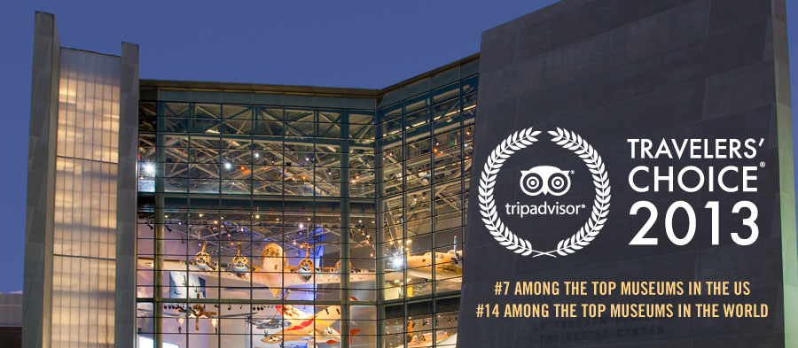 TripAdvisor Travelers' Choice 2013: #7 Among the Top Museum in the US; #14 Among the Top Museums in the World