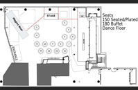 Reception with Buffet 150 to 180PAX