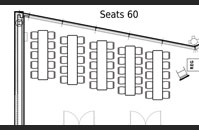 American Sector Atrium Max Seated 60PAX