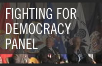 Fighting for Democracy Panel